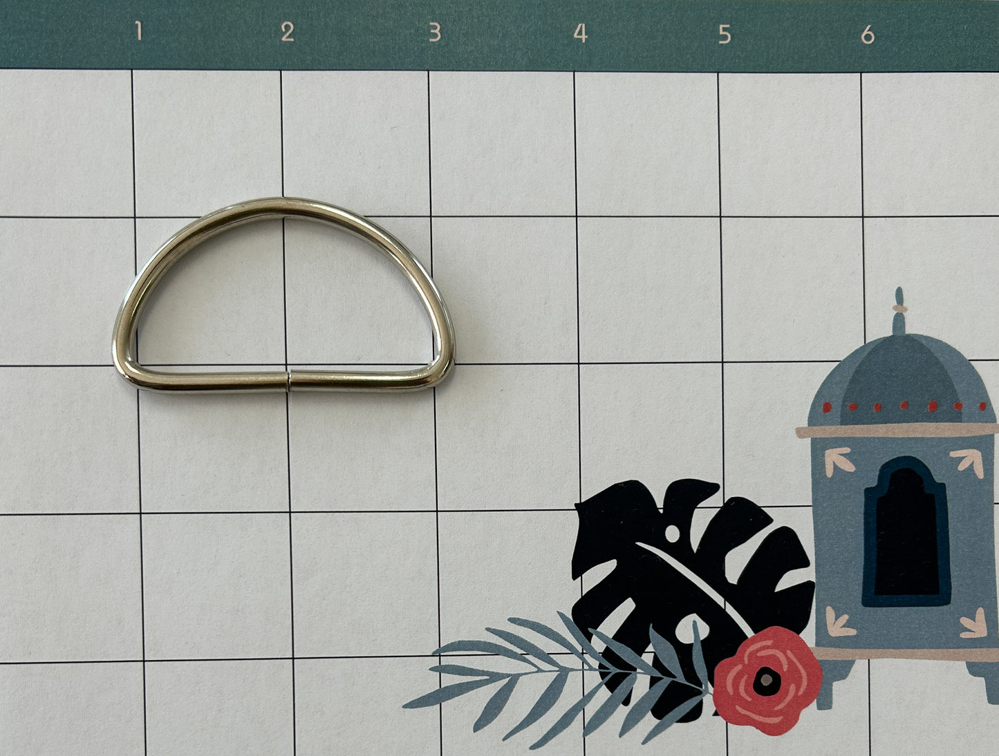 D Rings 2" Pack of 4