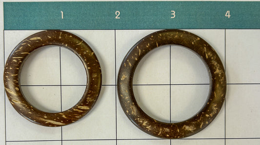 Coconut Shell O Ring  - Style 2