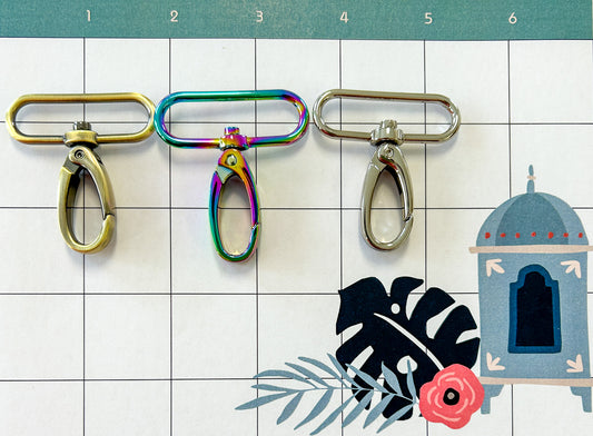 Swivel Snap Hook 1 1/2" (38mm) Pack of 2