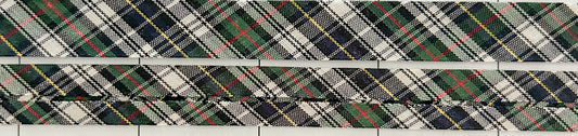 Tartan Bias Binding 12mm