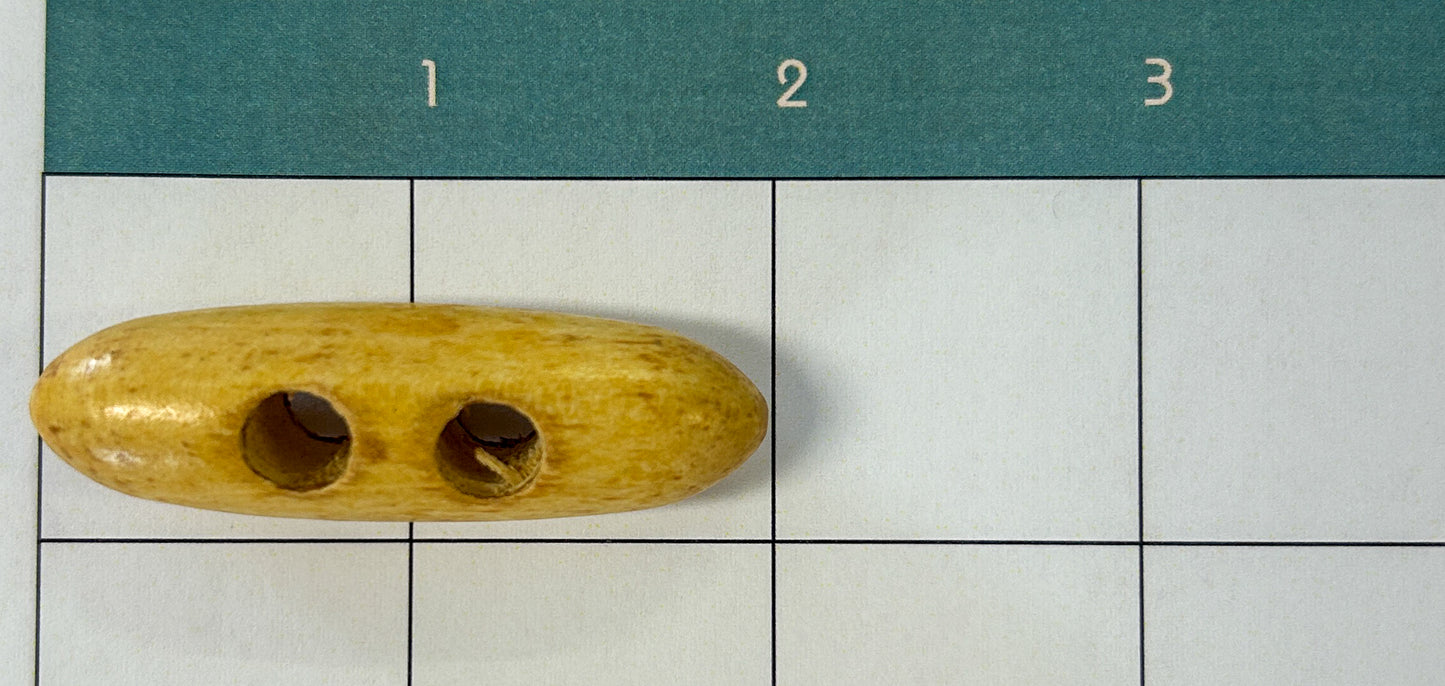 Wooden Toggle Medium Rounded Ends