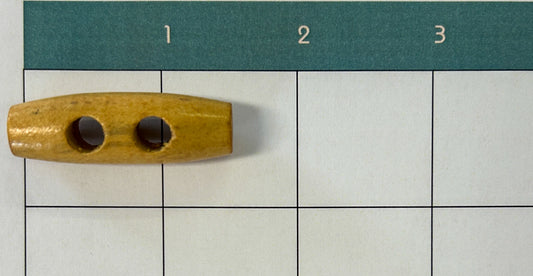 Wooden Toggle - Rounded Medium (chunky)