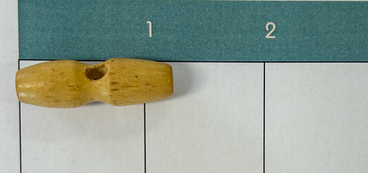 Wooden Toggle - Single Hole Small