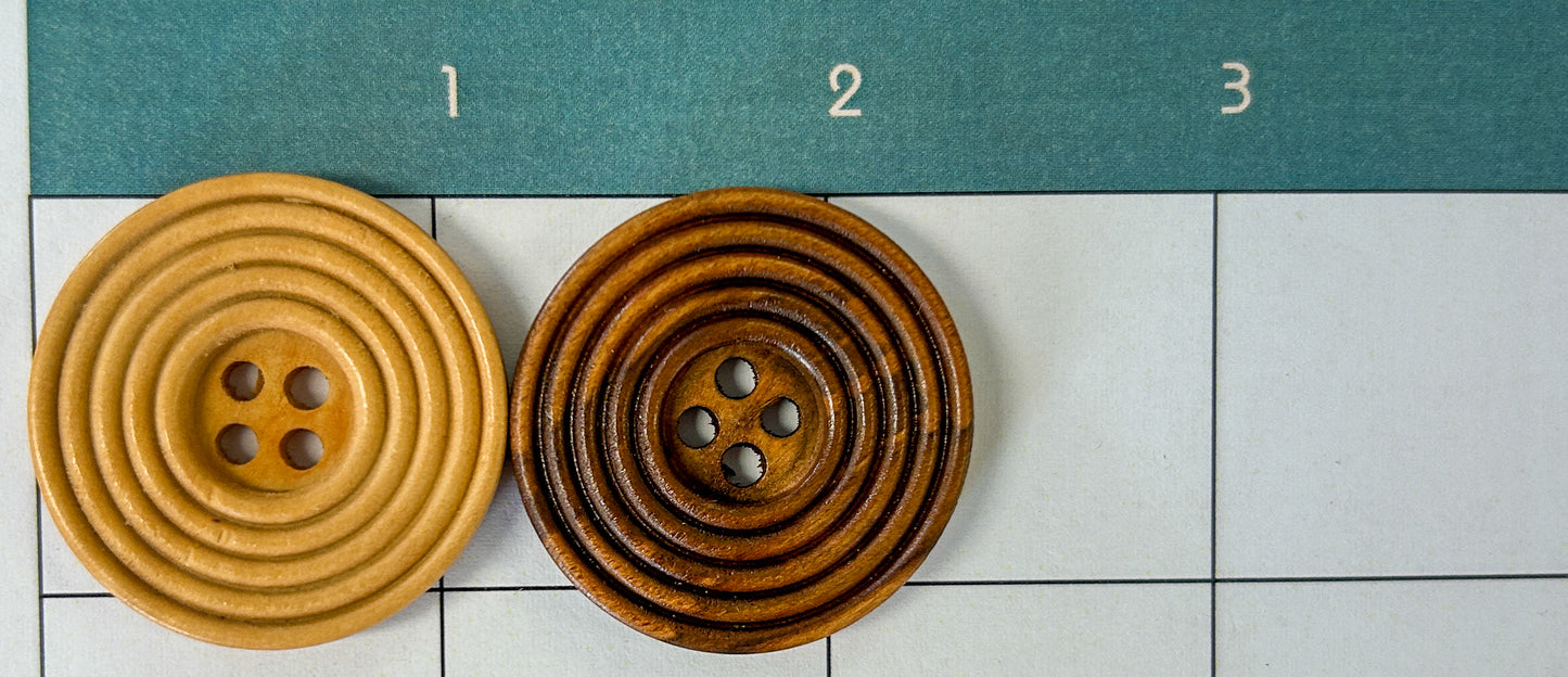 Cutwork Wooden Buttons