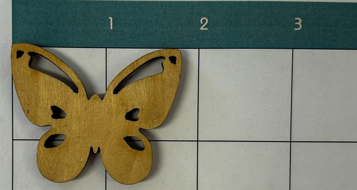 Laser Cut Wooden Decos and Buttons