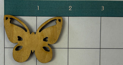 Laser Cut Wooden Decos and Buttons