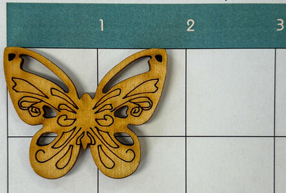 Laser Cut Wooden Decos and Buttons